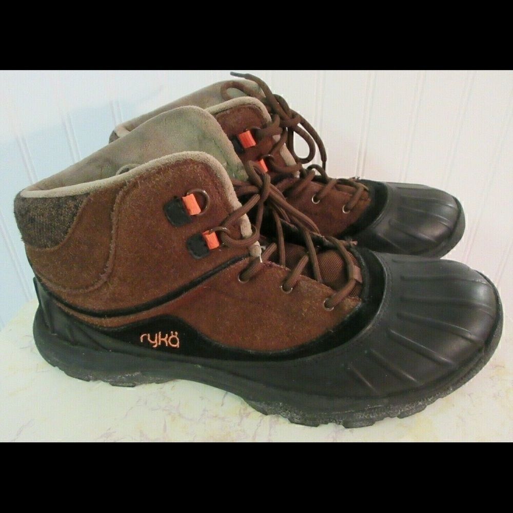 Ryka women’s Mallory boots leather upper sz 11